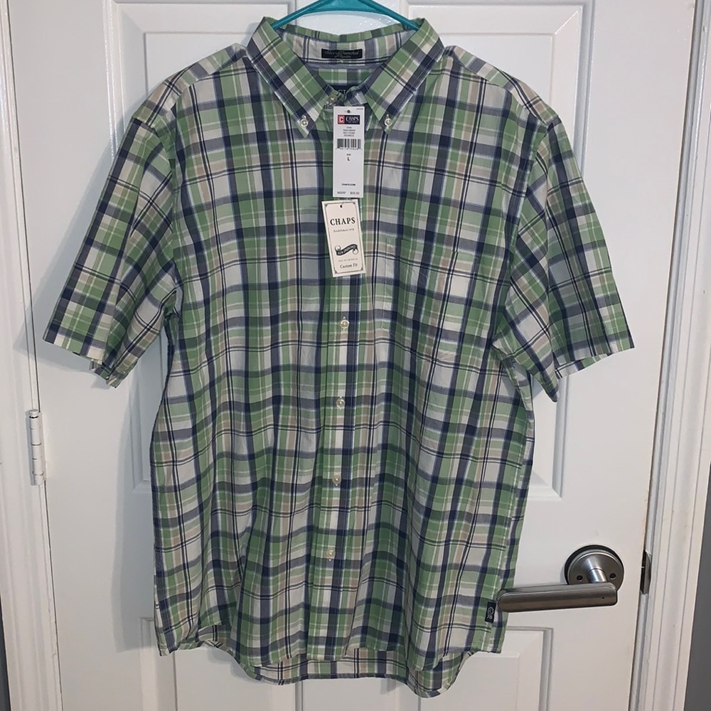 NWT Chaps collared button up